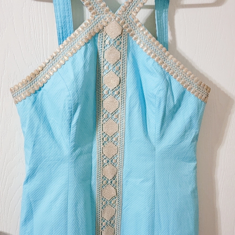 Lilly pulitzer blue dress